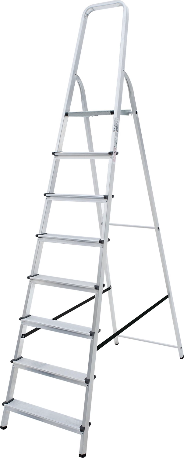 Стремянка алюминиевая Новая Высота 1х8 ступеней