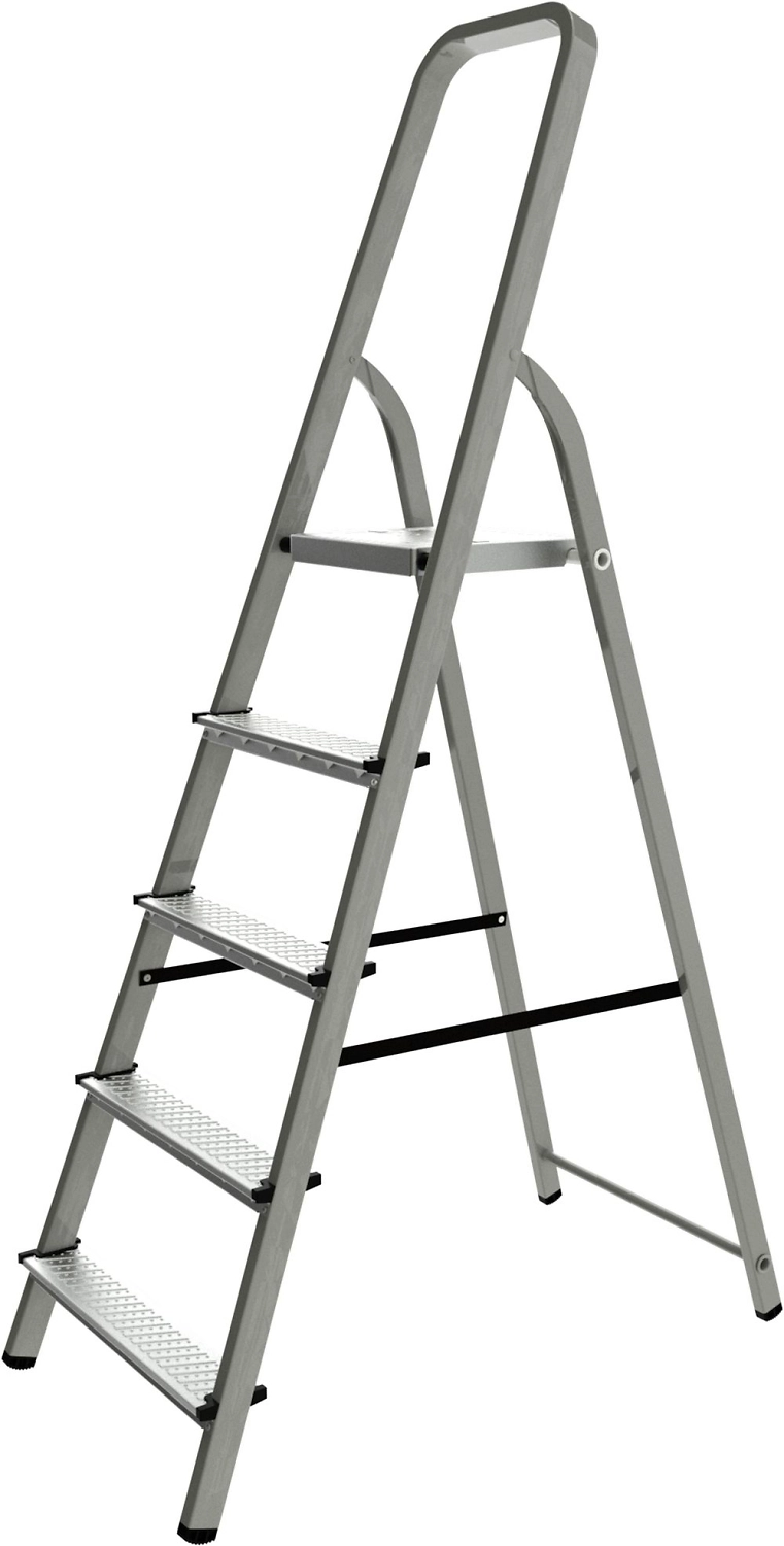 Стремянка стальная Новая Высота 1х5 ступеней
