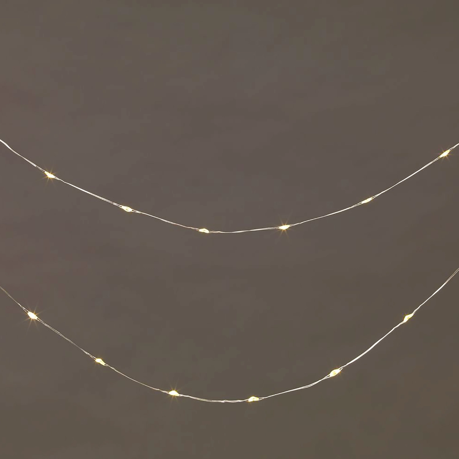 Гирлянда нить 320 LED теплый белый 31,9+3м шн