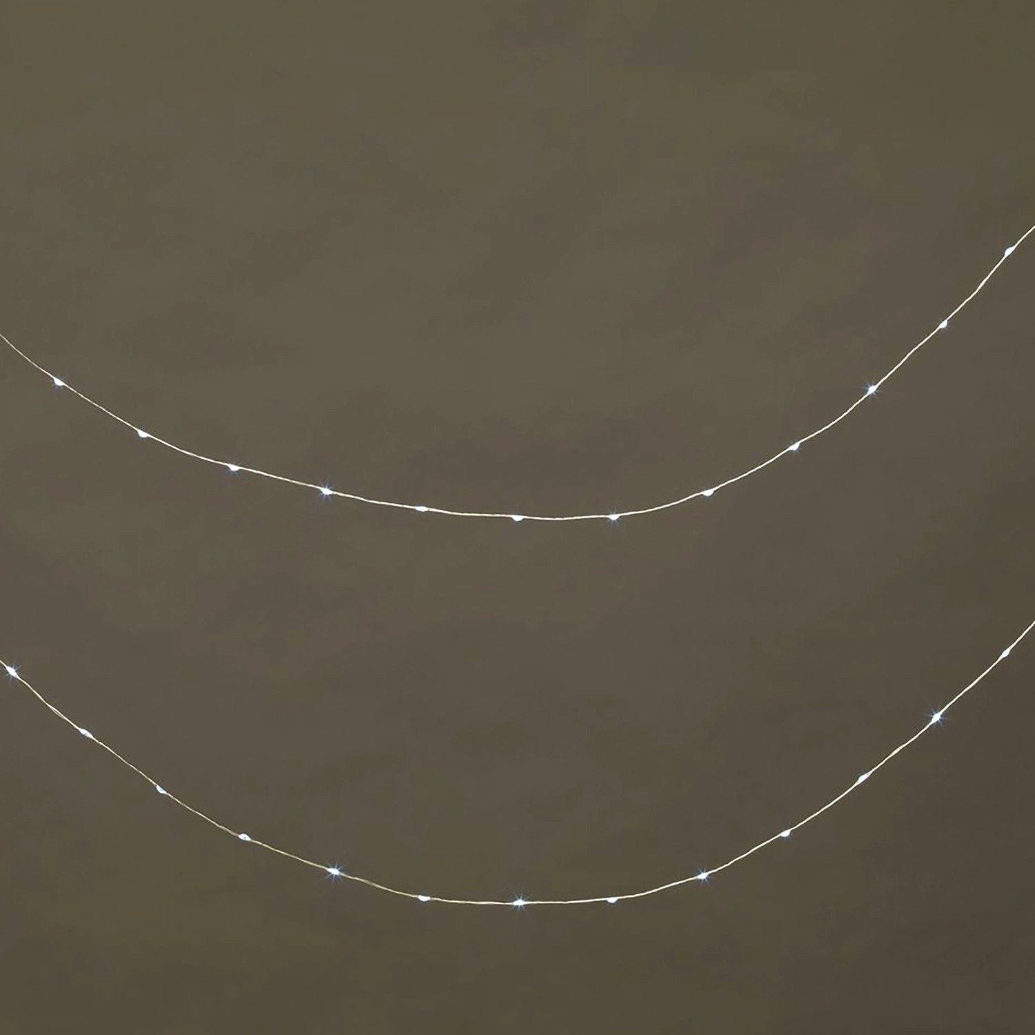 Гирлянда нить 160 LED холодный белый 8 м