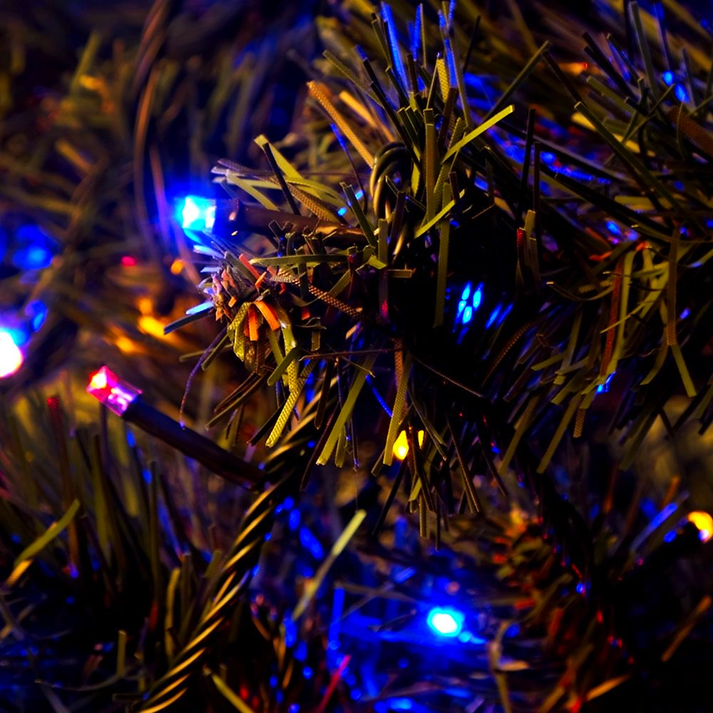 Гирлянда нить SH LIGHTS 100 LED мультиколор 5 м