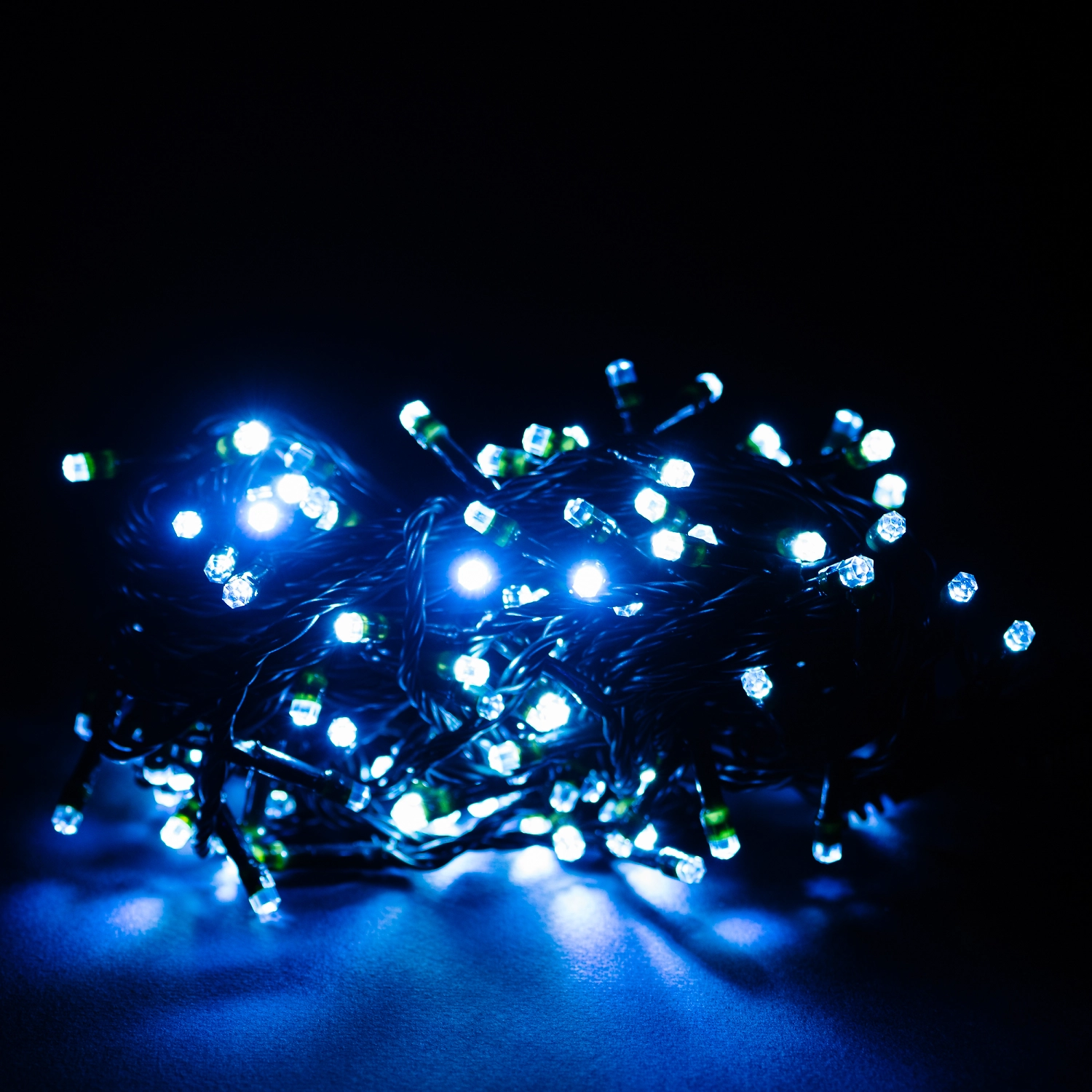 Гирлянда нить SH LIGHTS 120 LED белый 12 м