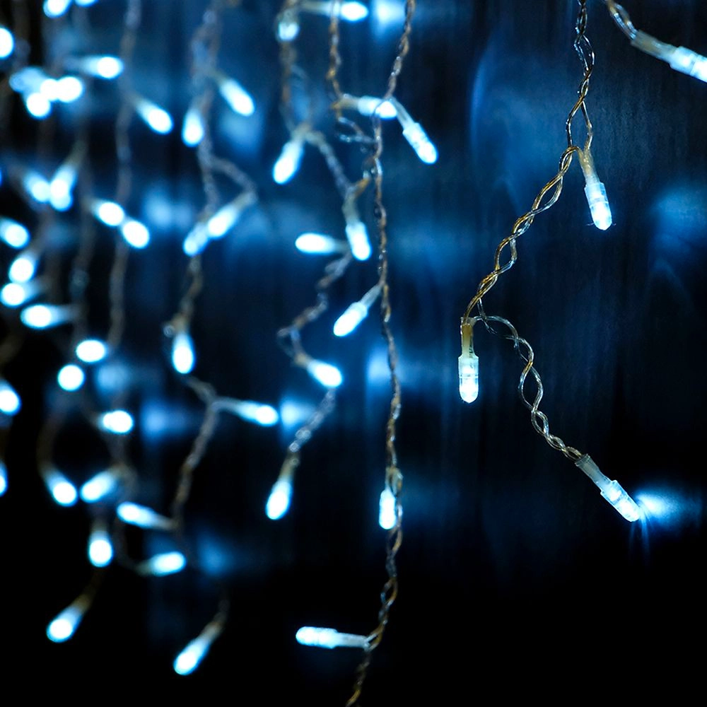 Гирлянда бахрома SH LIGHTS 80 LED белый 2 м