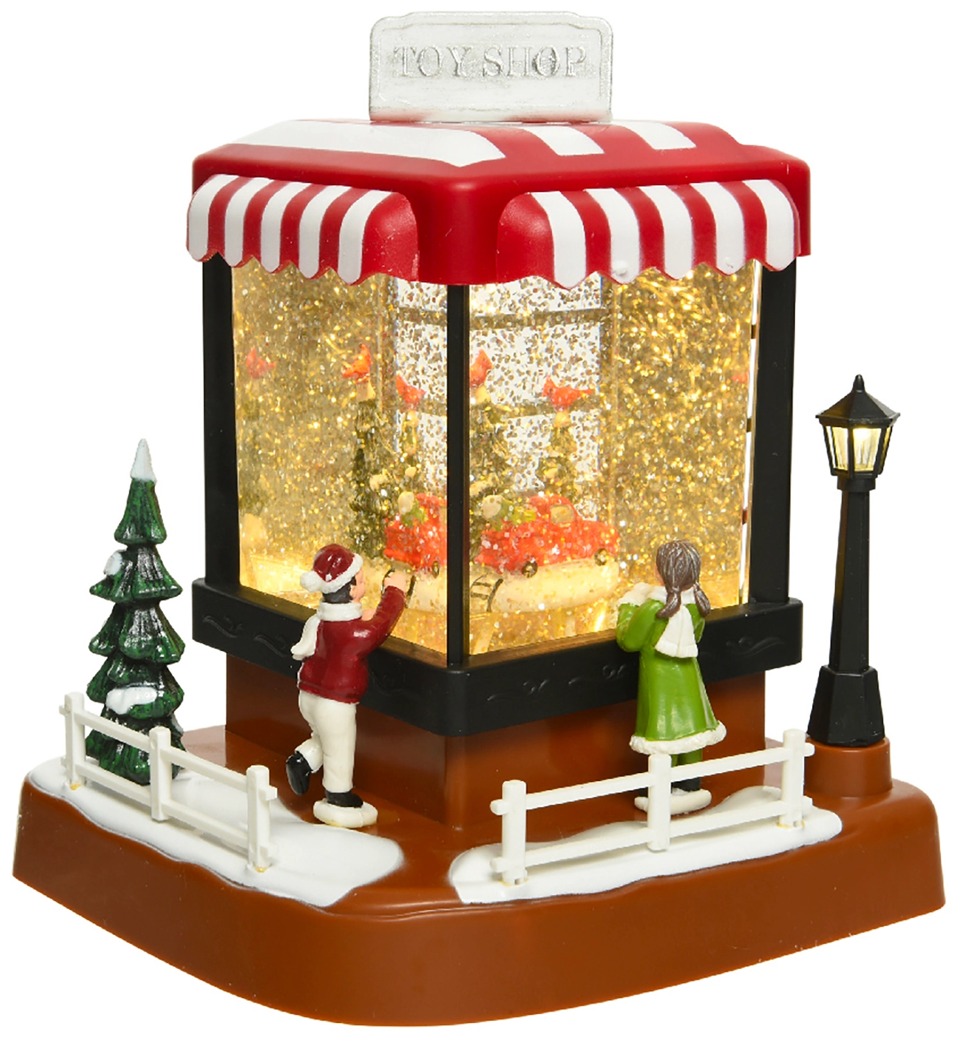 Украшение toy shop 5 LED тепл белый 34 см