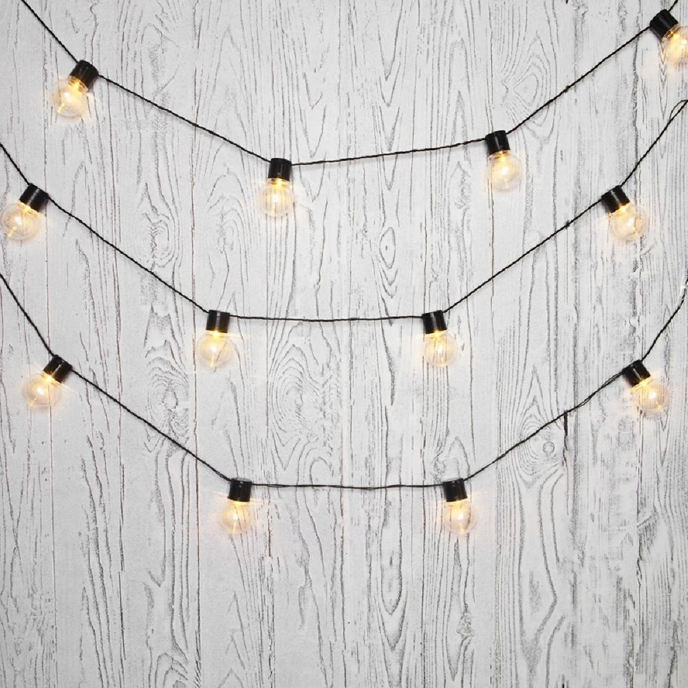 Гирлянда лофт Neon-Night 20 LED желтый 5 м