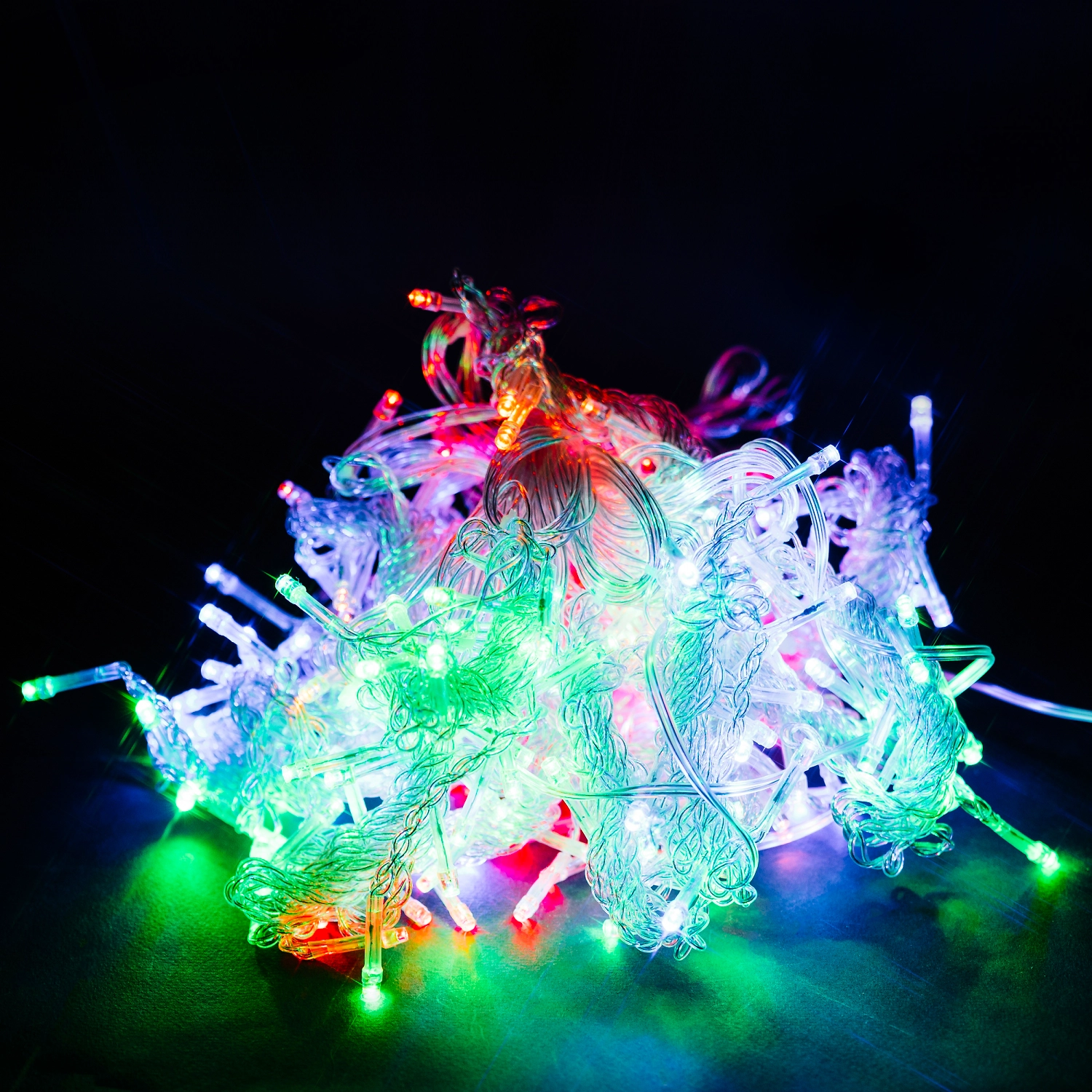 Гирлянда занавес Neon-Night мультиколор 3х2 м