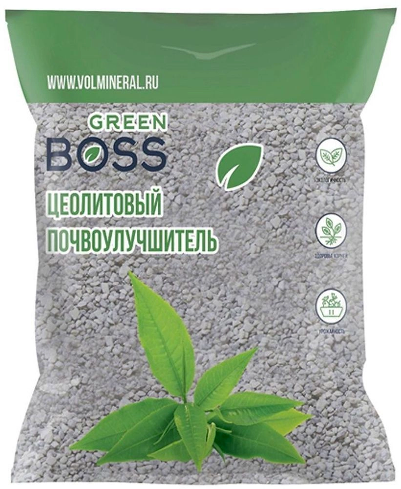 Почвоулучшитель цеолитовый GreenBoss 1 кг