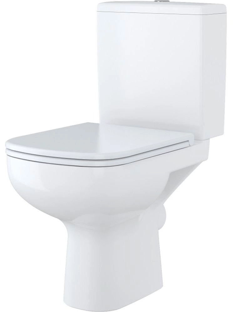 Напольный унитаз Cersanit Colour горизонтальный выпуск безободковый