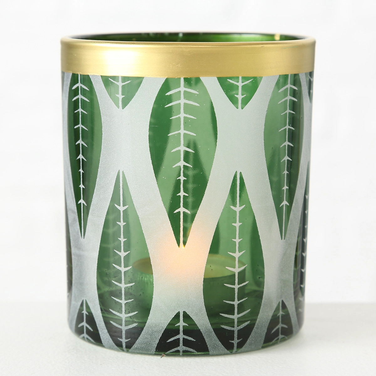 Подсвечник стеклянный Farian в ассортименте 10 см