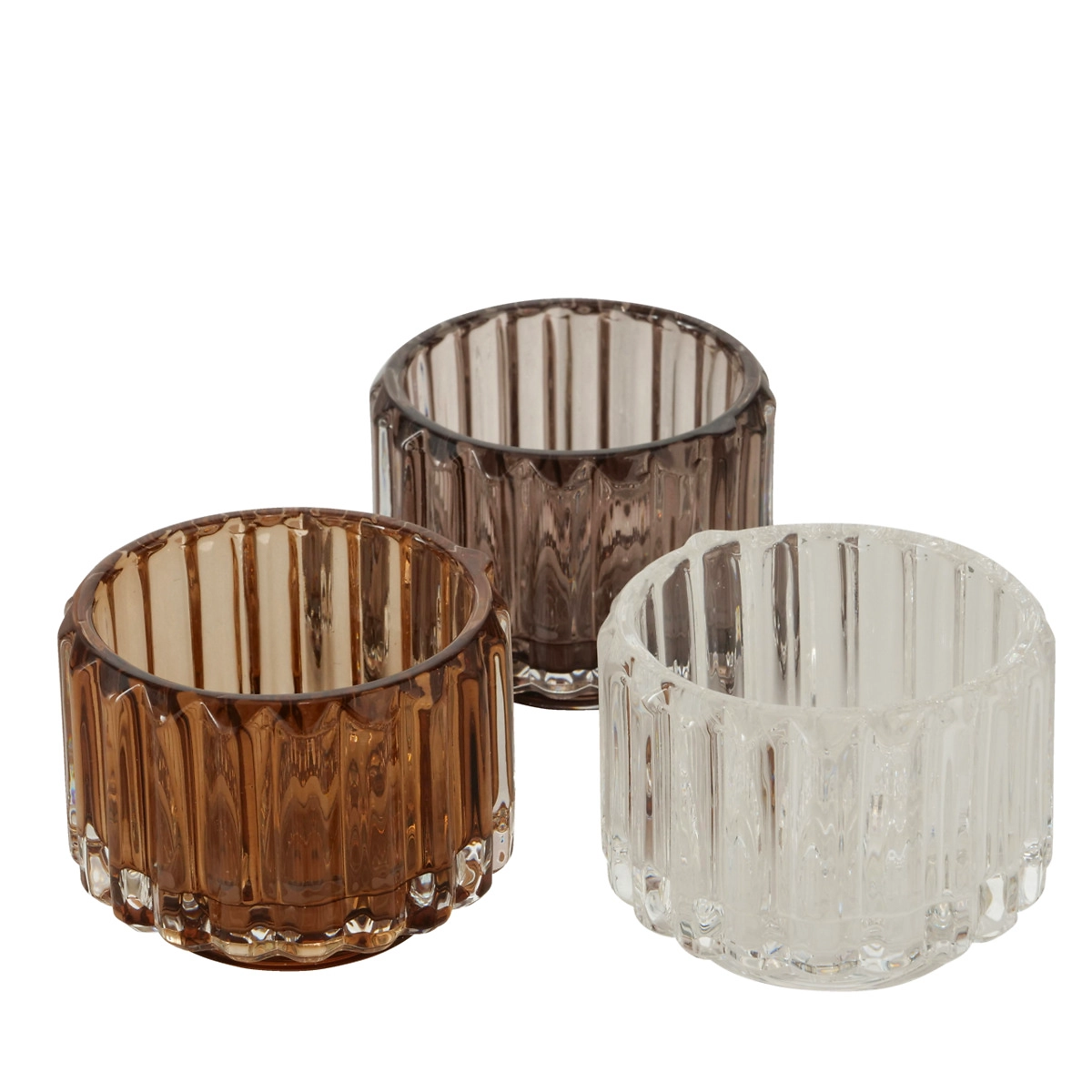 Подсвечник стеклянный Bellina в ассортименте 8x6 см