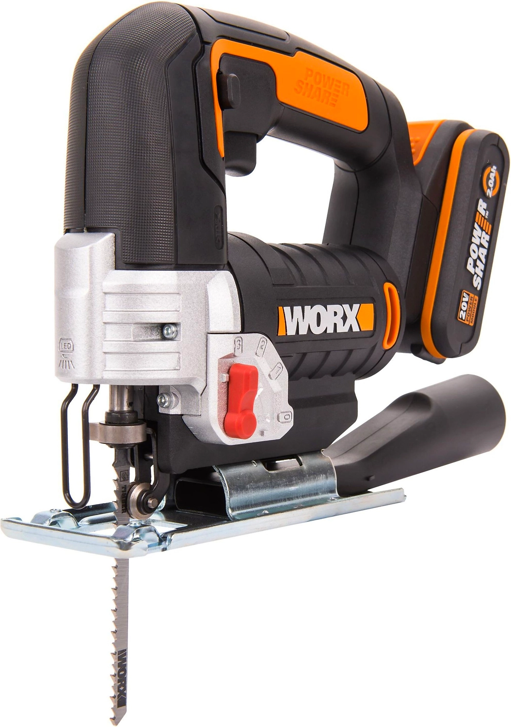 Аккумуляторный лобзик WORX WX543 20 В 