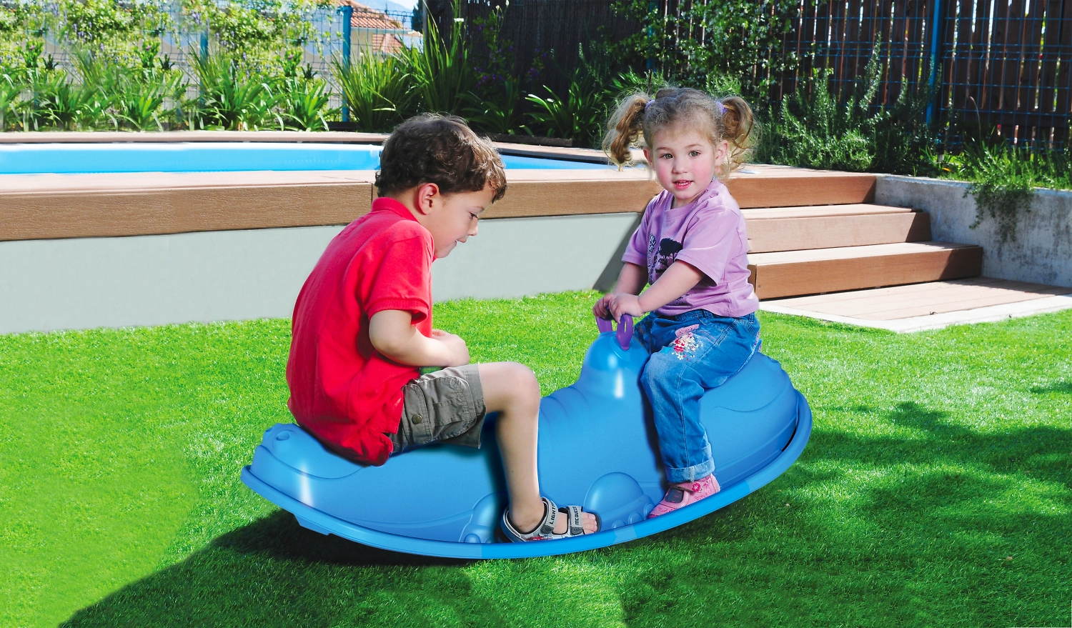 Качалка детская Hippo Rocker 103х45х34 см