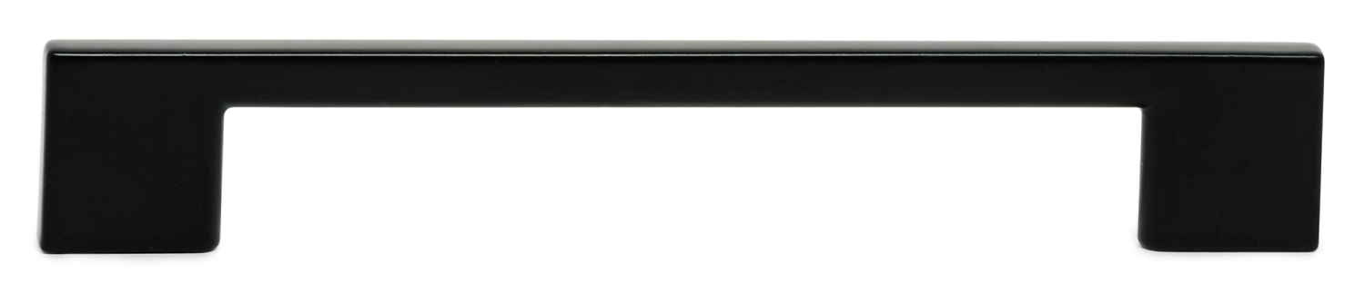 Ручка мебельная JET 288 м.ц.128 мм замак матовый черный