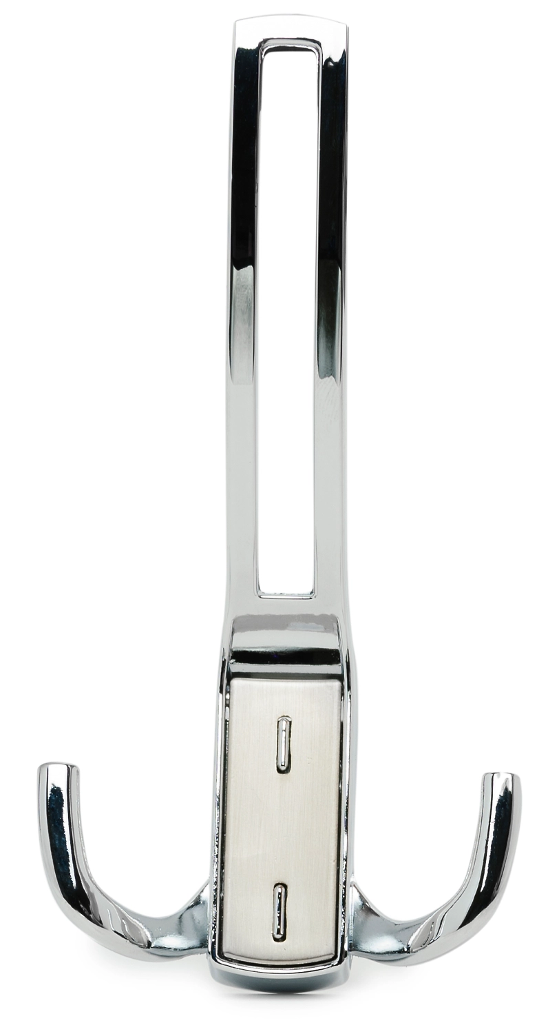 Крючок мебельный JET 397 трехрожковый замак хром браш.никель