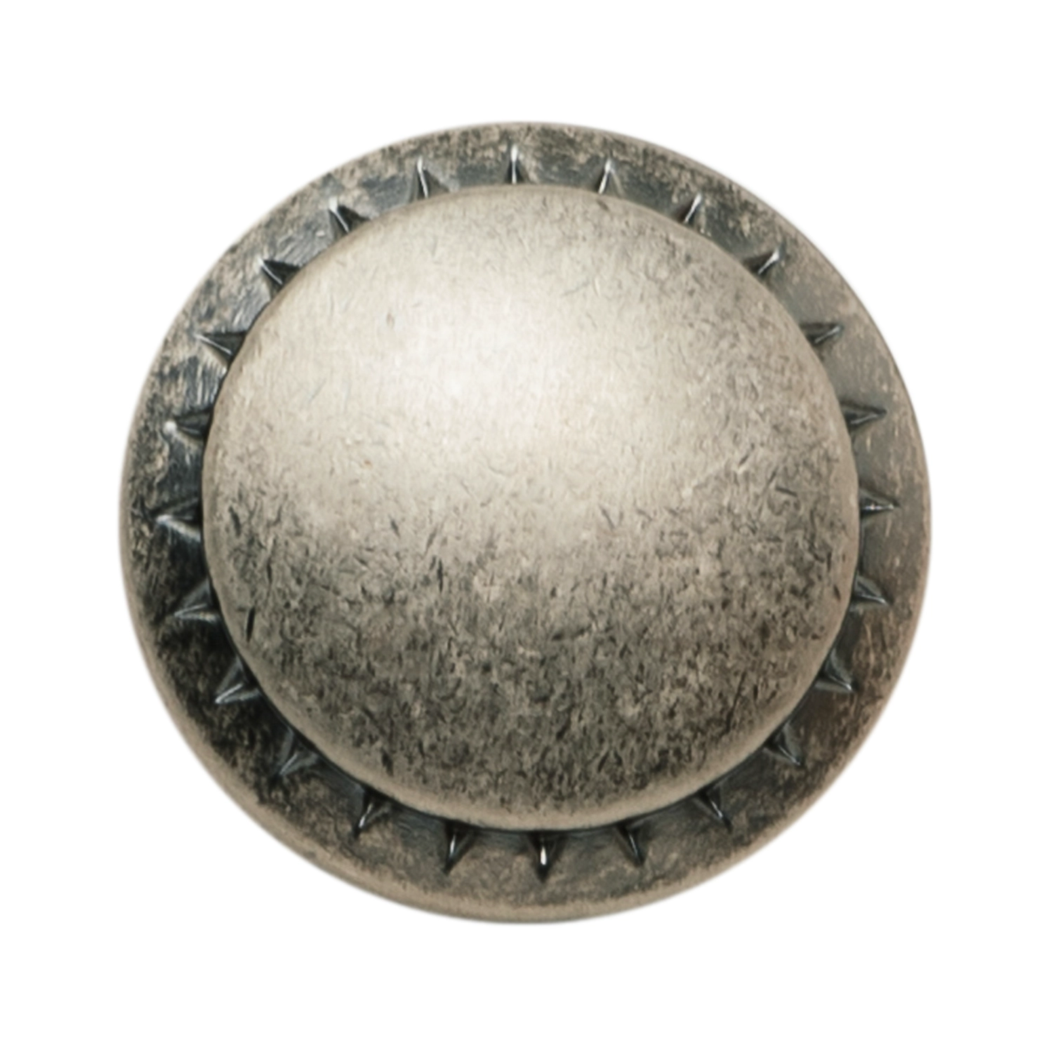 Ручка-кнопка черненый старинный цинк KERRON RK-086 BAZ 