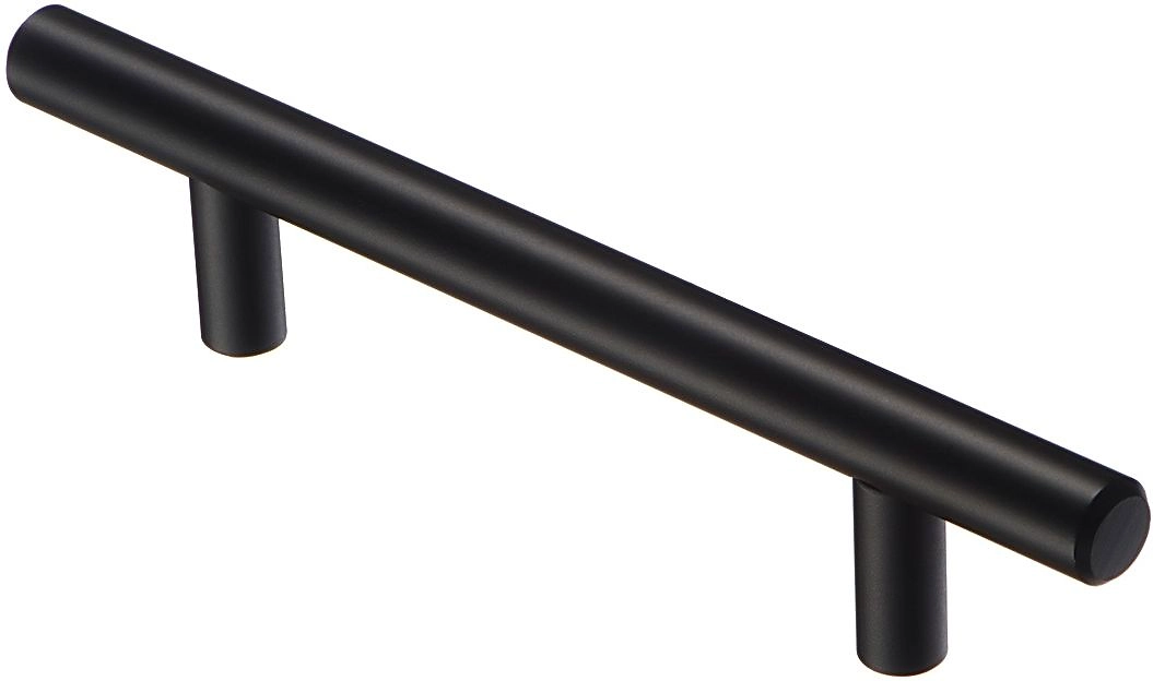 Ручка-рейлинг 96 мм матовый черный KERRON R-3020-96 BL 