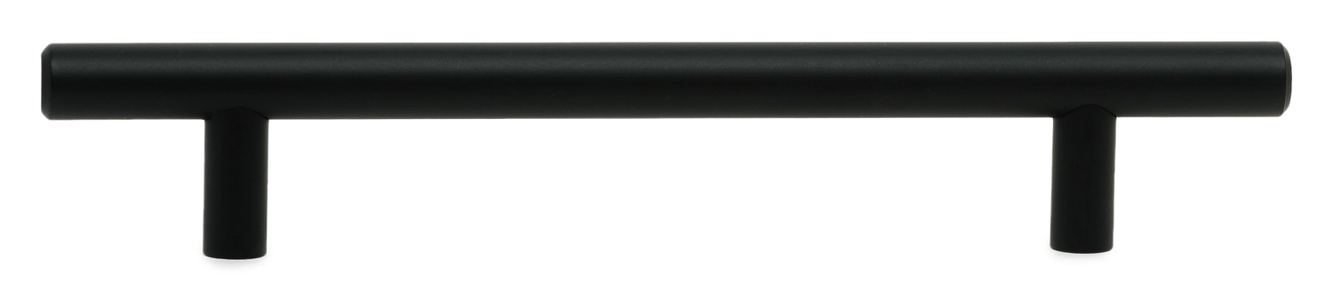 Ручка-рейлинг 128 мм матовый черный KERRON R-3020-128 BL 