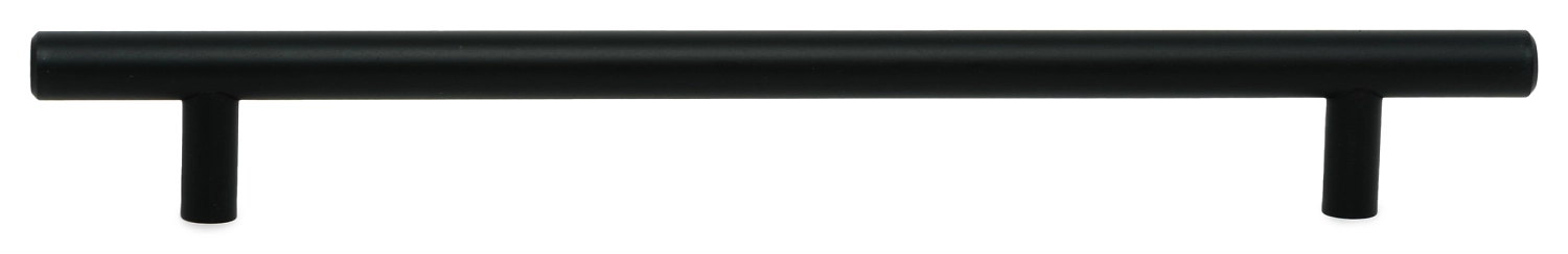 Ручка-рейлинг 192 мм матовый черный KERRON R-3020-192 BL 