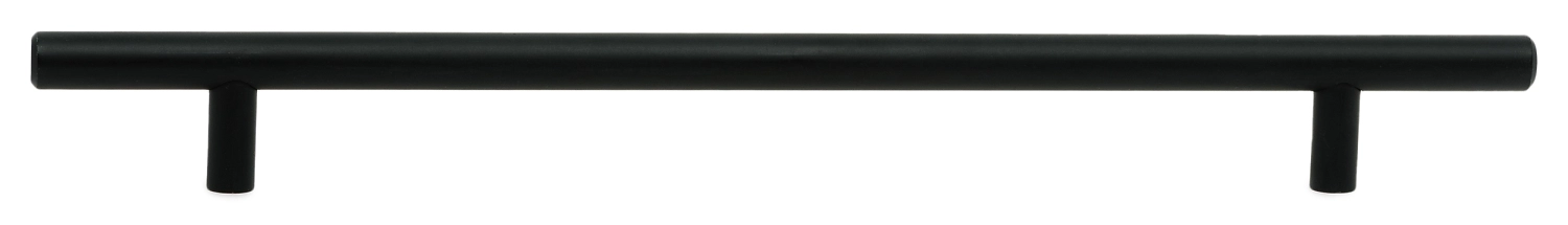 Ручка-рейлинг 224 мм матовый черный KERRON R-3020-224 BL 