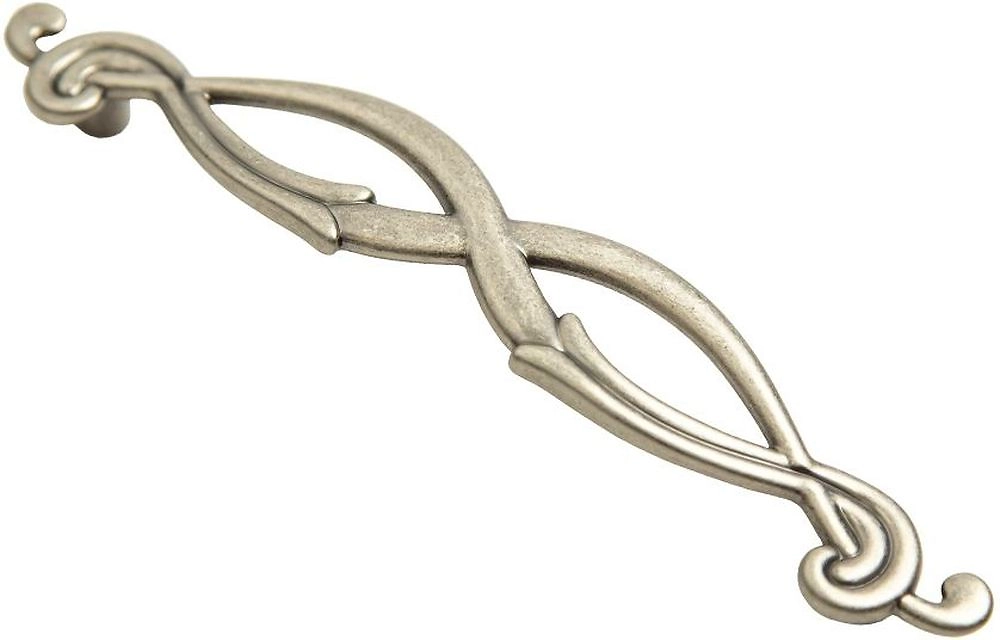 Ручка-скоба 128 мм черненый старинный цинк KERRON RS-119-128 BAZ