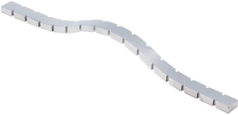 Ручка-скоба 224 мм матовый хром KERRON S-3981-224 SC