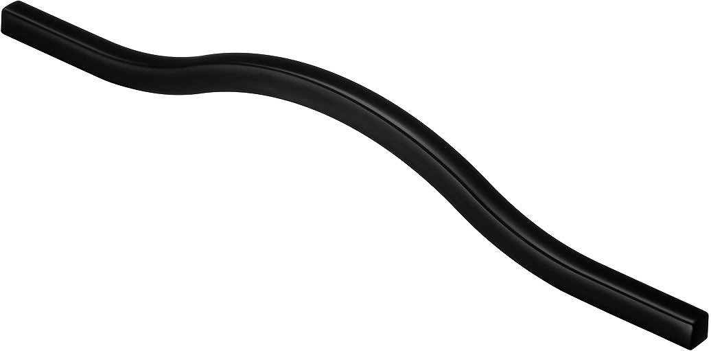 Ручка-скоба 160 (192) мм матовый черный KERRON S-2400-160(192) BL