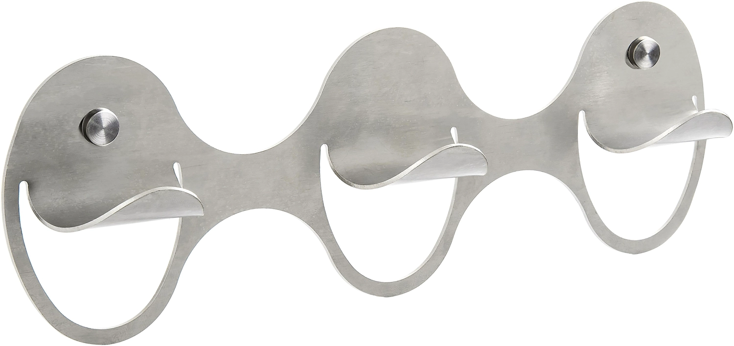 Планка с 3 крючками Verran 22х2,9х7см никель