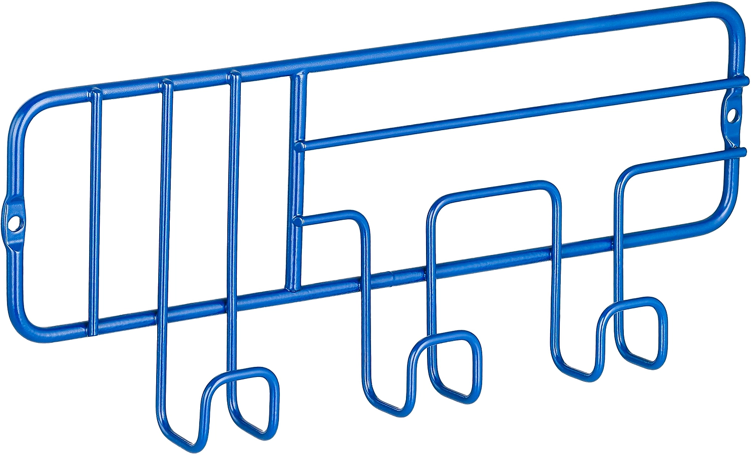 Планка с крючками MOROSHKA Infinity 24,9х3,3х10,1 см синий