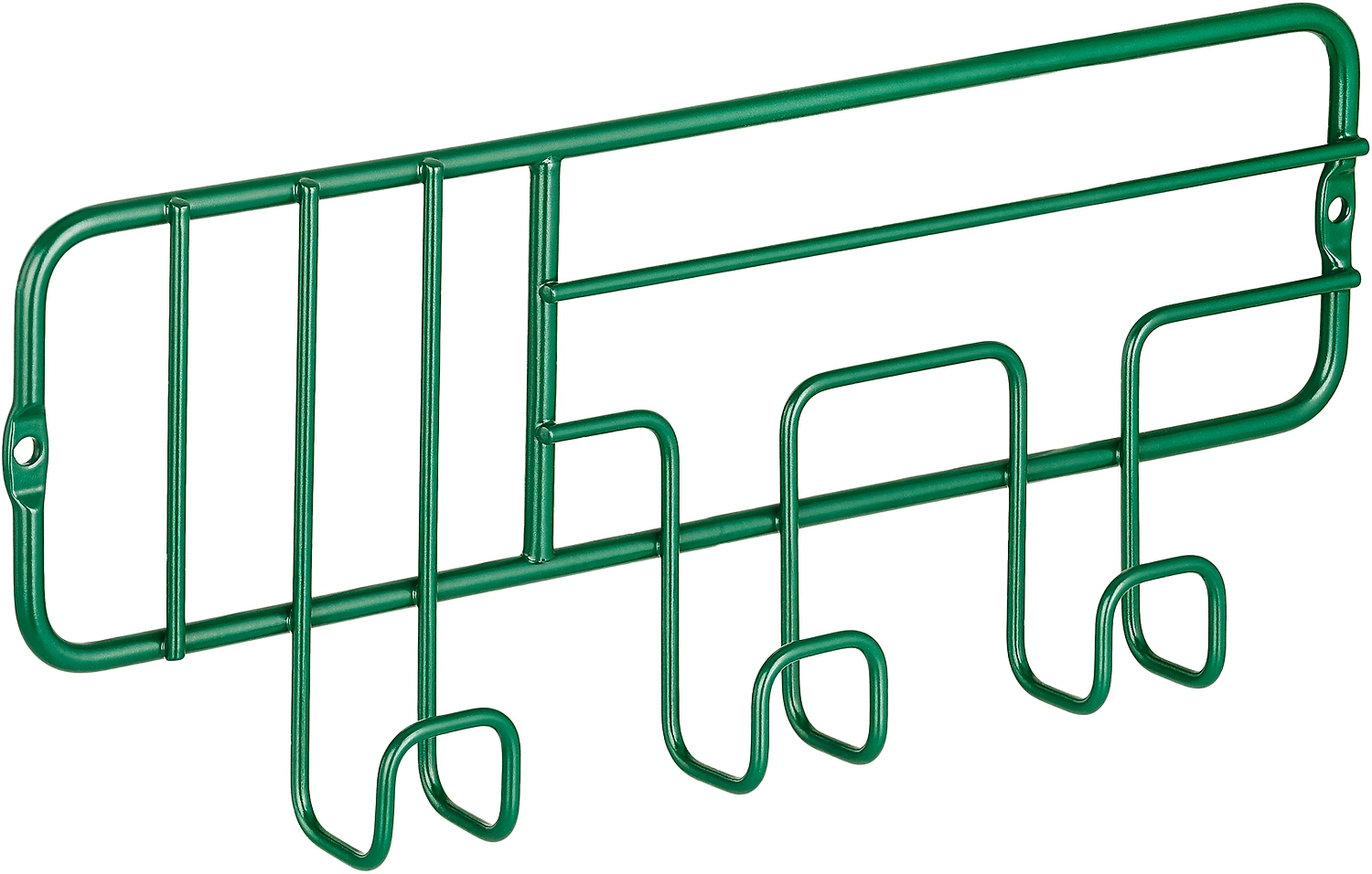 Планка с крючками MOROSHKA Infinity 24,9х3,3х10,1 см зеленый