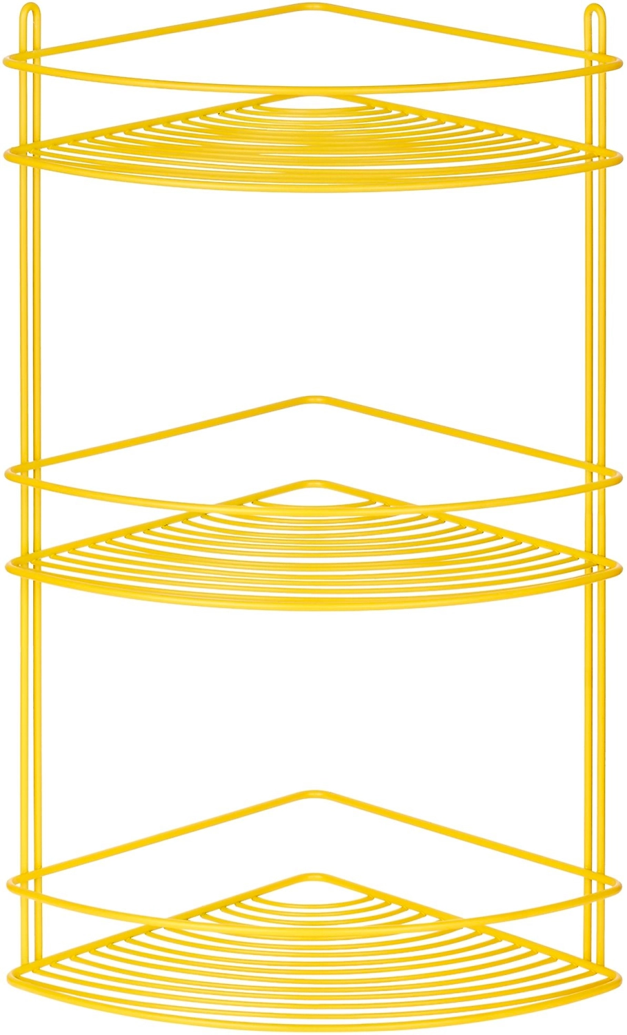 Полка угловая MOROSHKA 22х22,2х47,4 см желтый