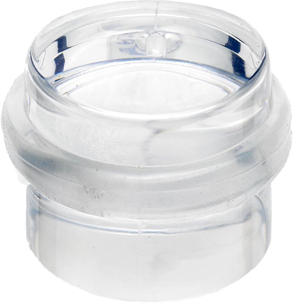 Стопор напольный для двери HETTICH прозрачный D38Х30 мм