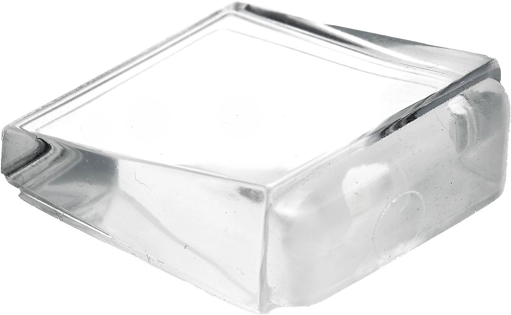 Стопор напольный для двери HETTICH прозрачный 45Х37Х16 мм