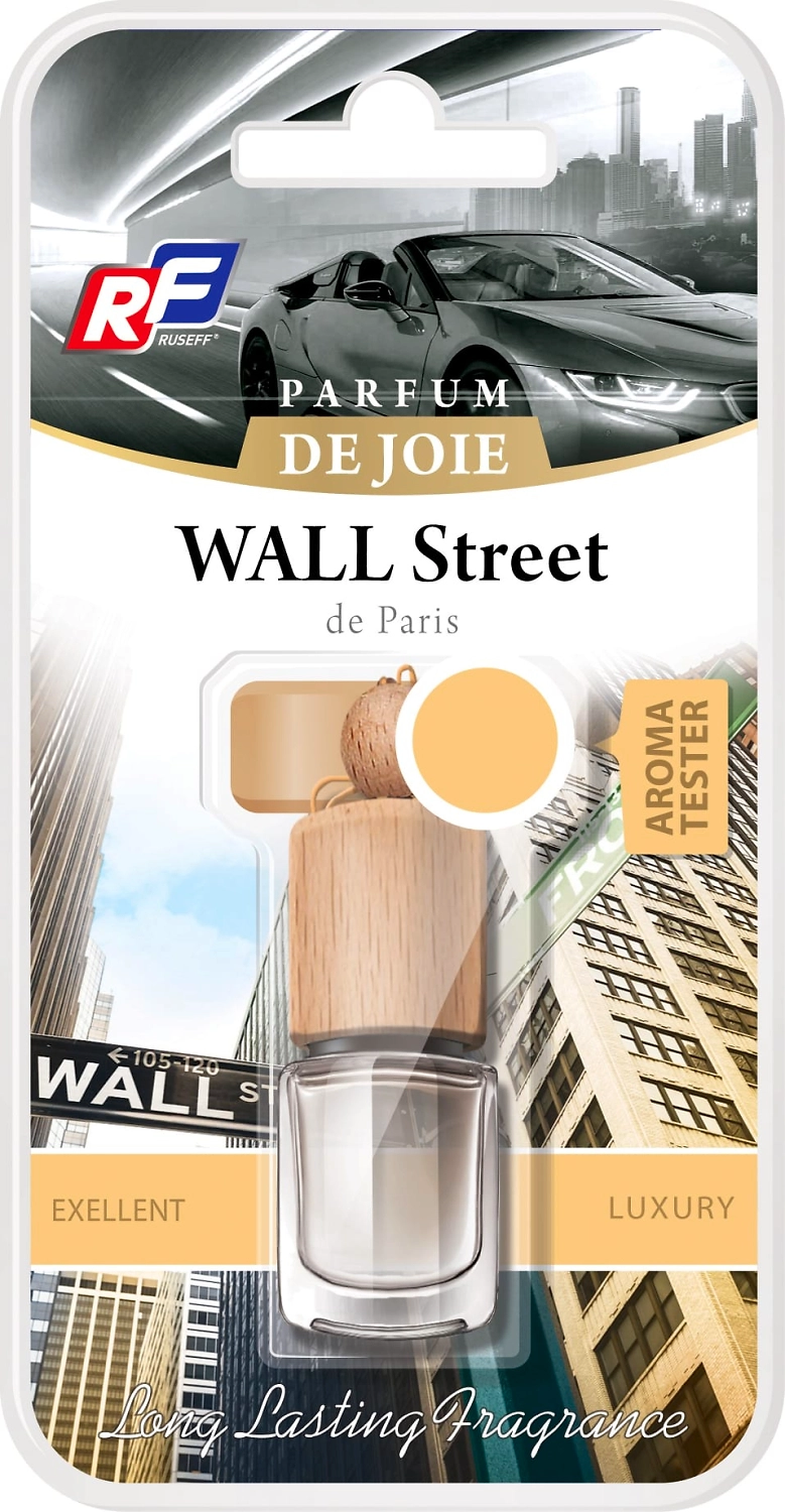 Ароматизатор автомобильный подвесной RUSEFF De joie 27319N WALL Street