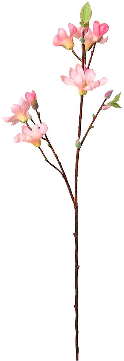 Искусственный цветок Магнолия розовая 94 см