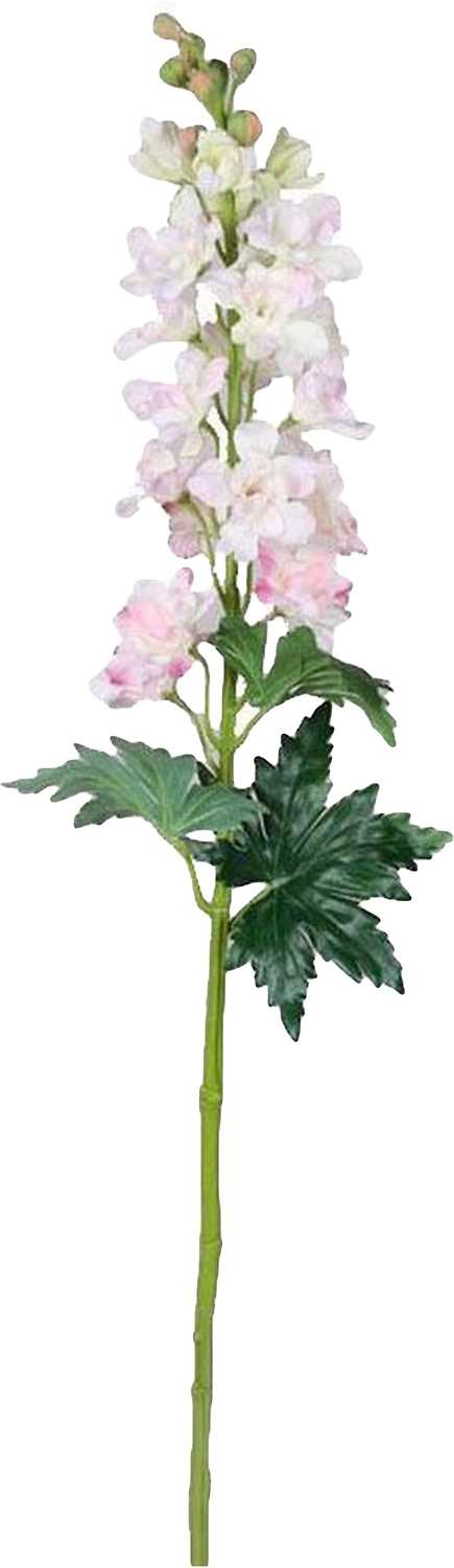 Искусственный цветок Дельфиниум кремовый 88 см