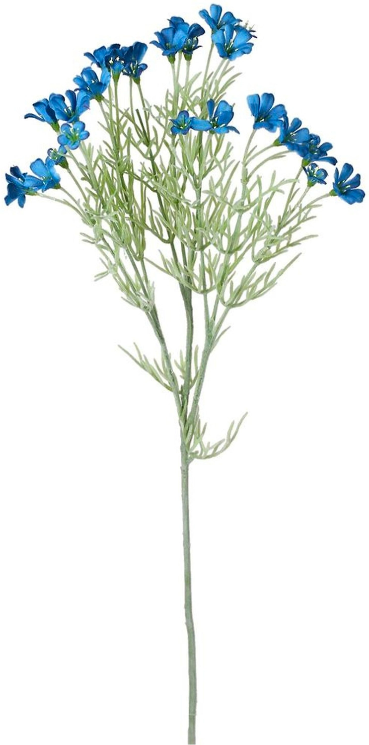 Искусственный цветок Сердечник луговой синий 60 см