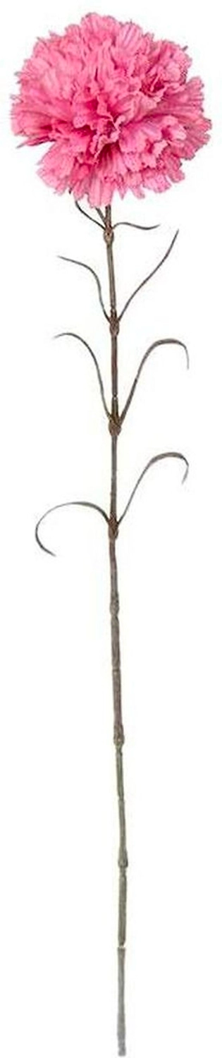Искусственный цветок Гвоздика темно-розовая 66 см