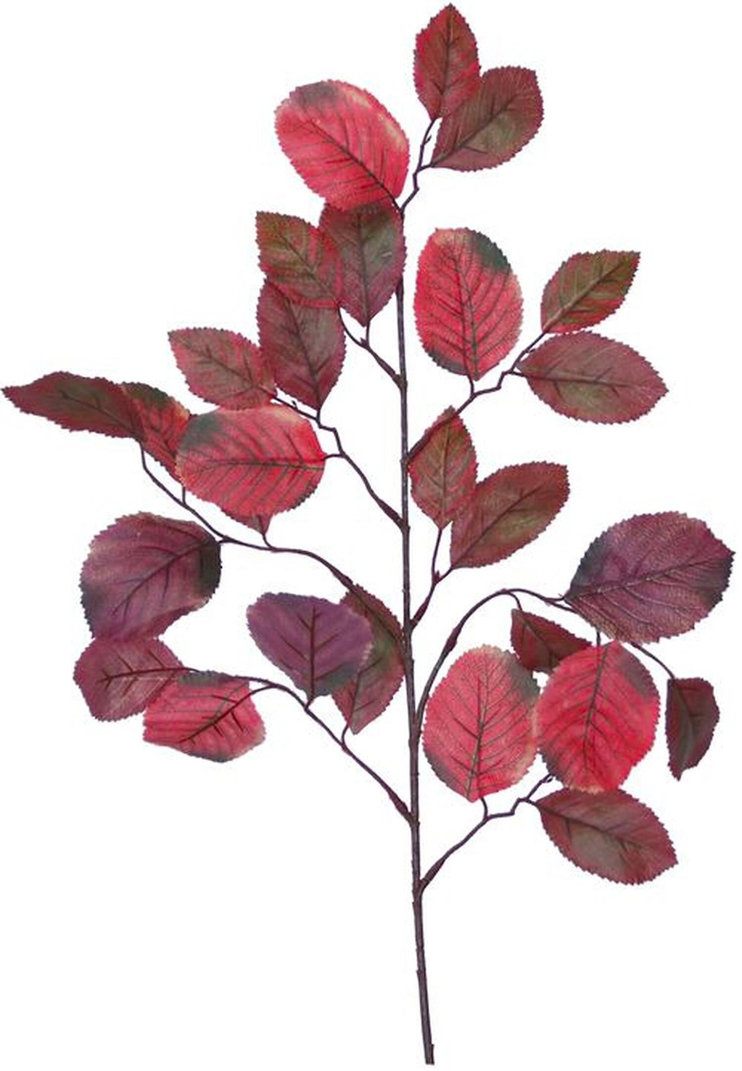 Искусственная ветка Вишня красная 60 см