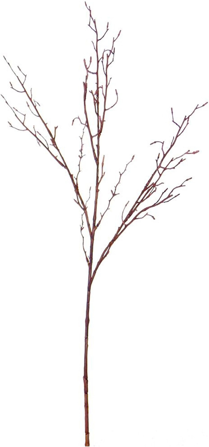Искусственная ветка Вишня коричневая 80 см
