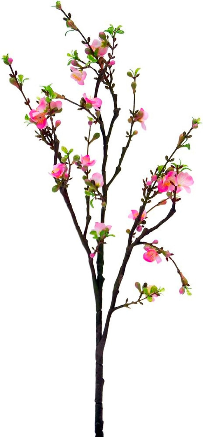 Искусственная ветка Вишня розовая 84 см