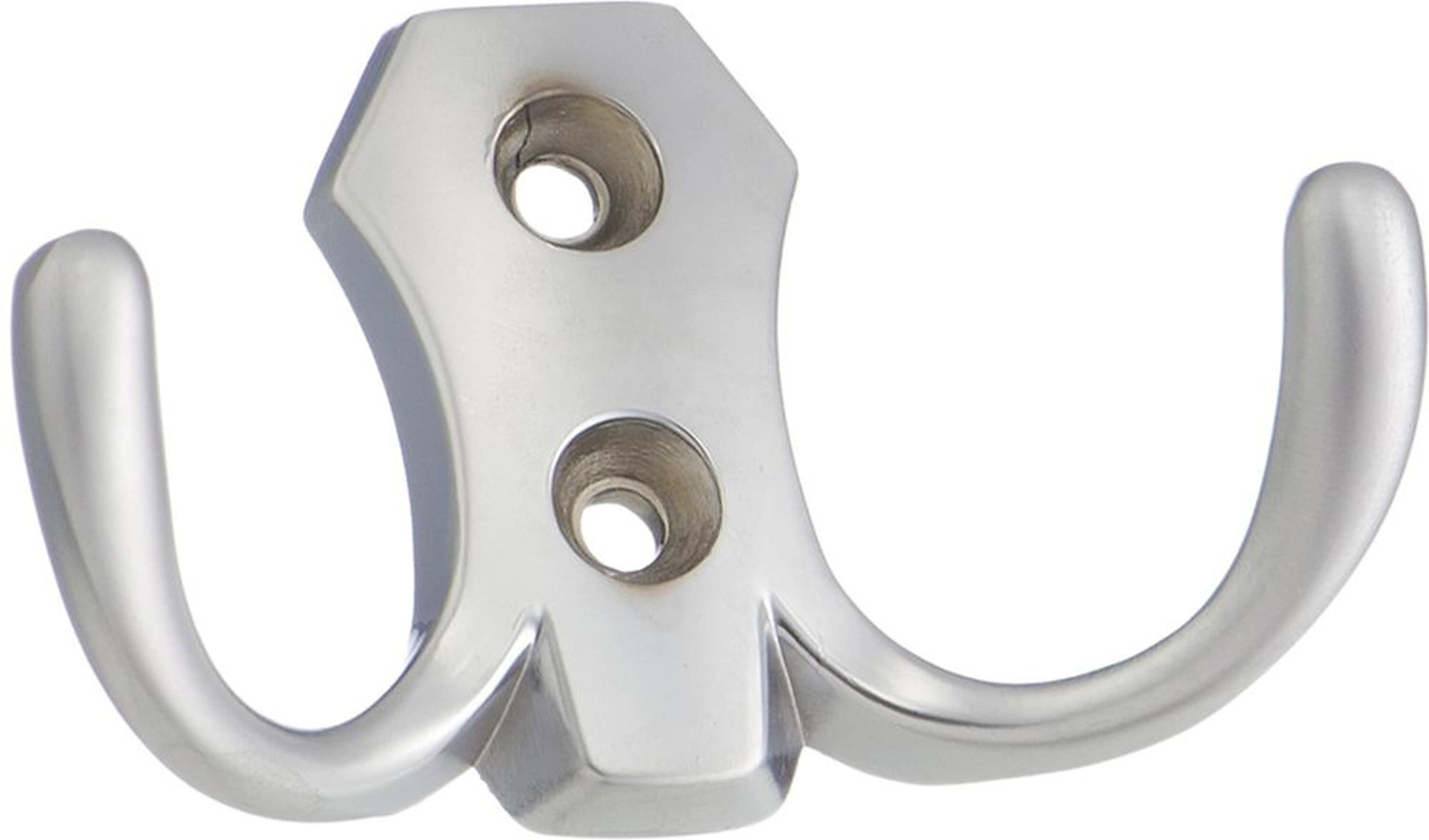 Крючок мебельный KERRON Hooks KR 0020 SC двойной хромовый