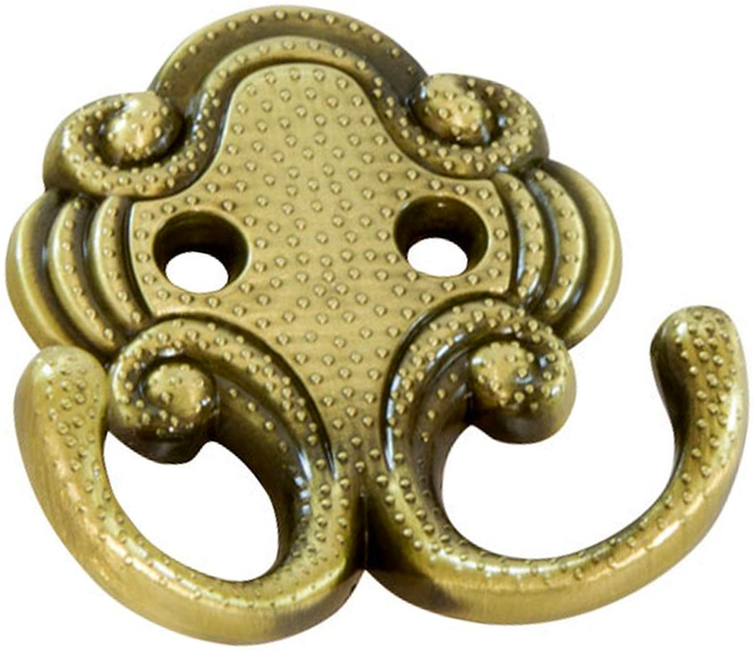 Крючок мебельный KERRON Hooks KR 0201 BA двойной бронзовый