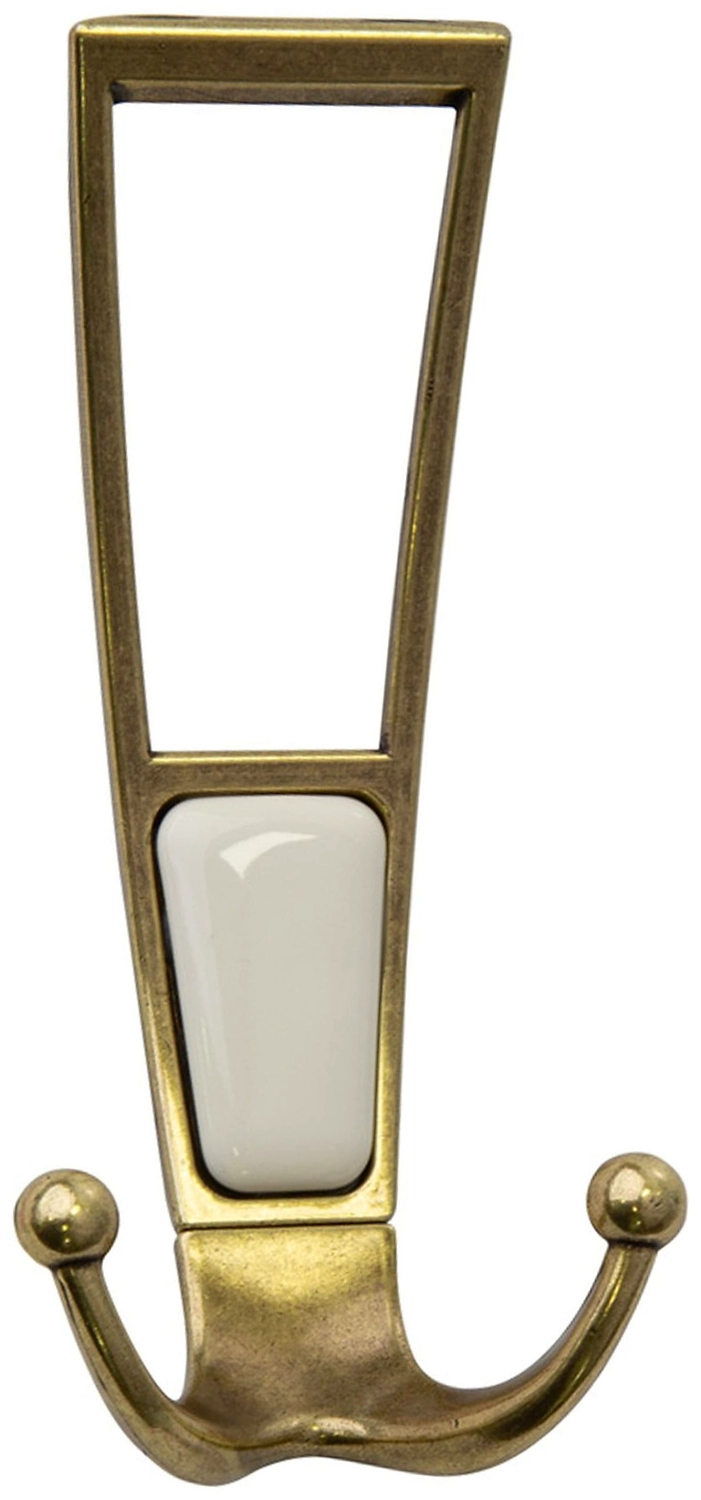 Крючок мебельный KERRON Hooks KR 0410-10 OAB двойной бронзовый