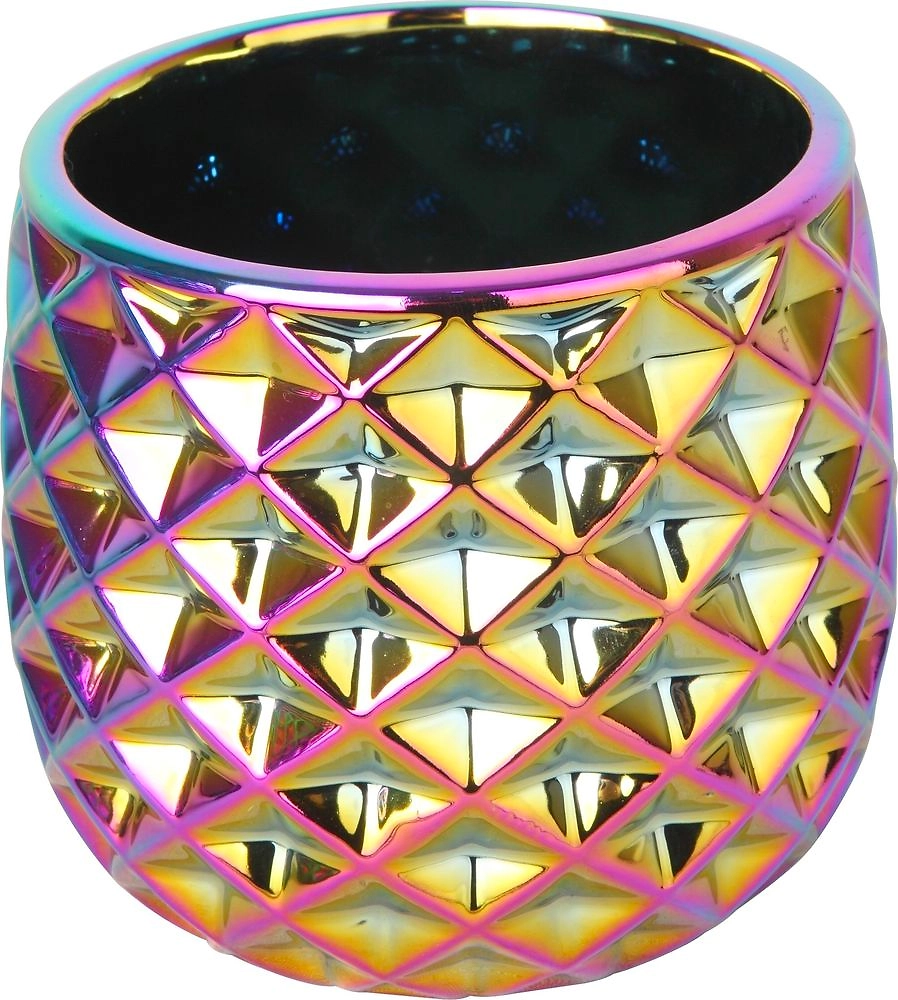 Горшок терракотовый радужный D12 H10