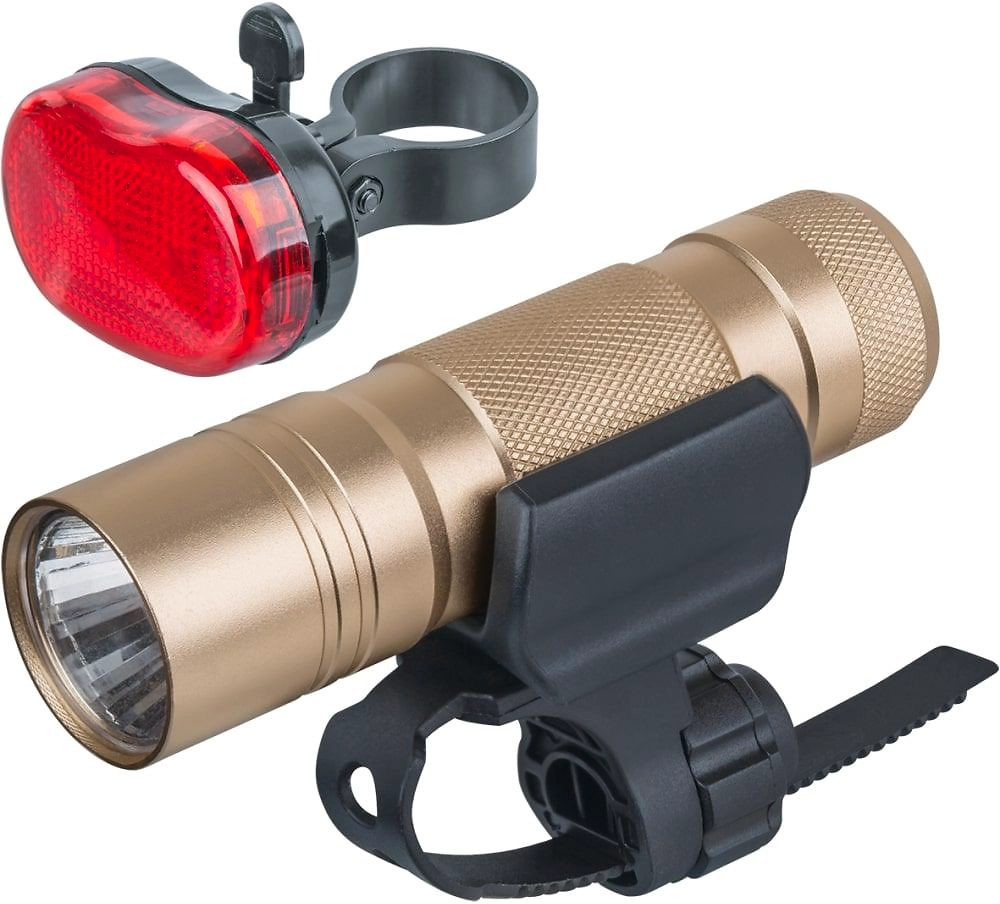 Набор велосипедных фонарей NAVIGATOR NPT-B04 бронза 1 Вт