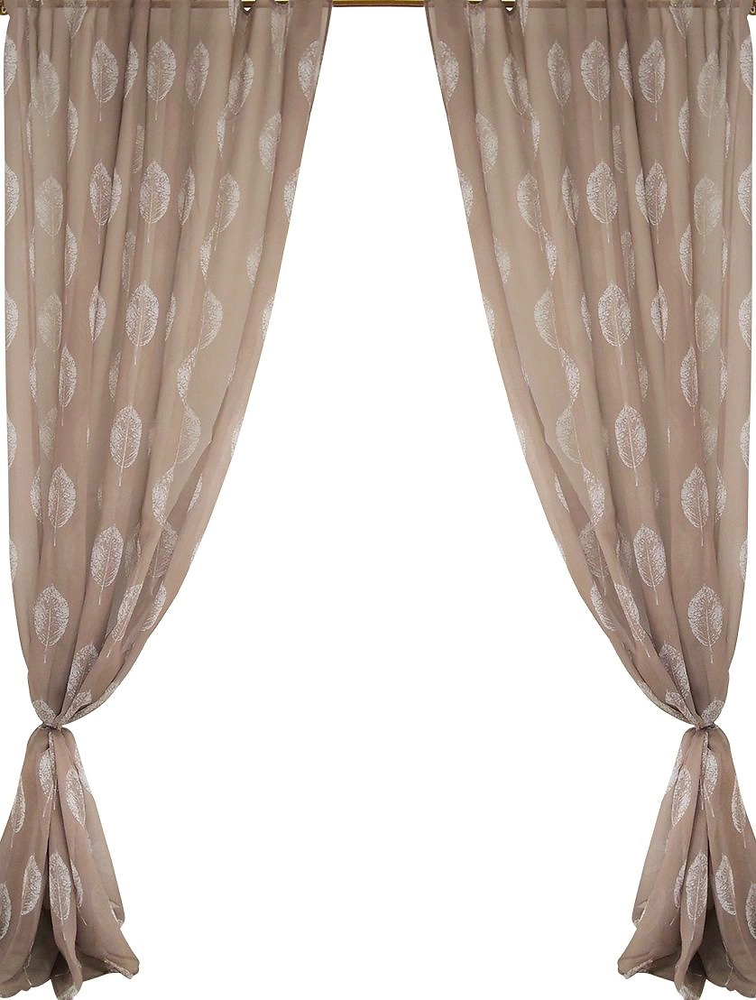 Штора тюлевая Belezza EMILIA 240x280 см бежевая