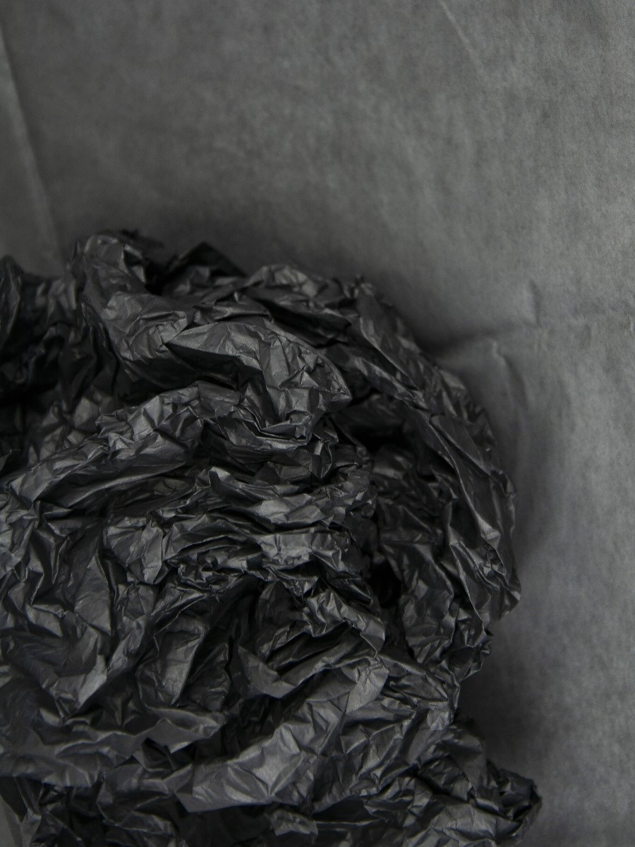 Упаковочная бумага Тишью черный 50x66 см