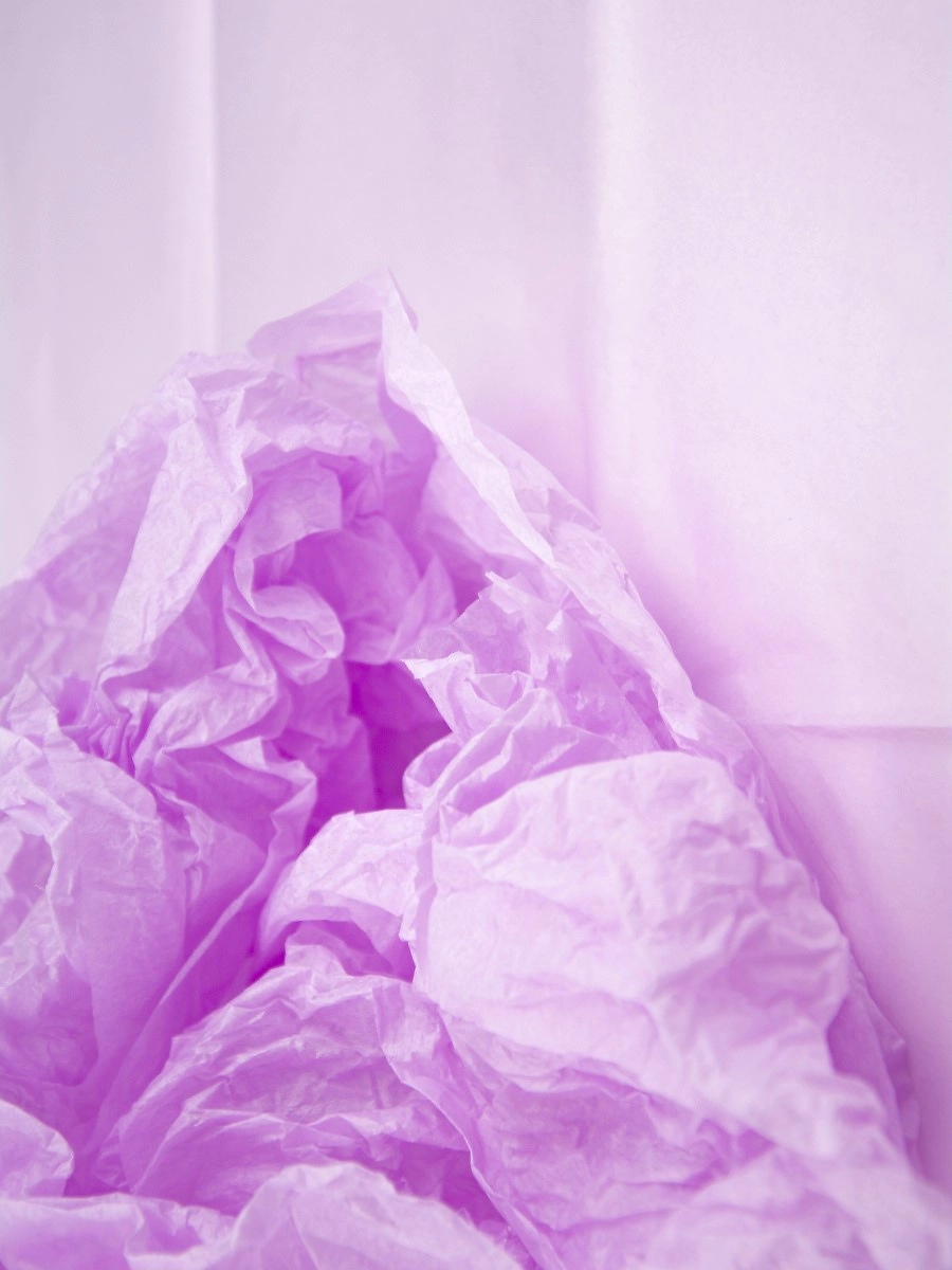 Упаковочная бумага Тишью лиловый 50x66 см