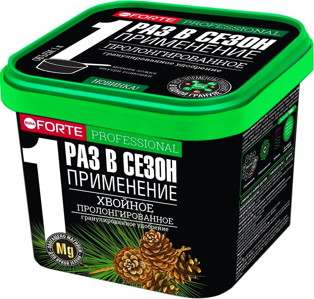 Удобрение BONA FORTE для хвойных 1 л