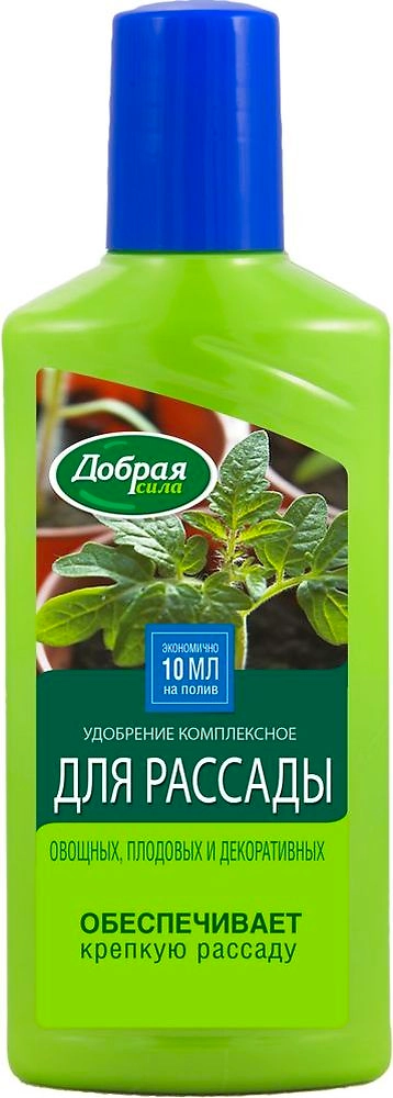 Удобрение Добрая Сила для рассады 250 мл